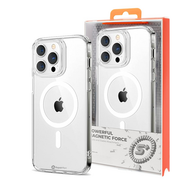 iPhone 15 High-Quality Transparent Case Cover - Acrylic + TPU Materials, MagSafe Compatible, Scratch & Bump Protection, Durable, Screen & Camera Lens Guard